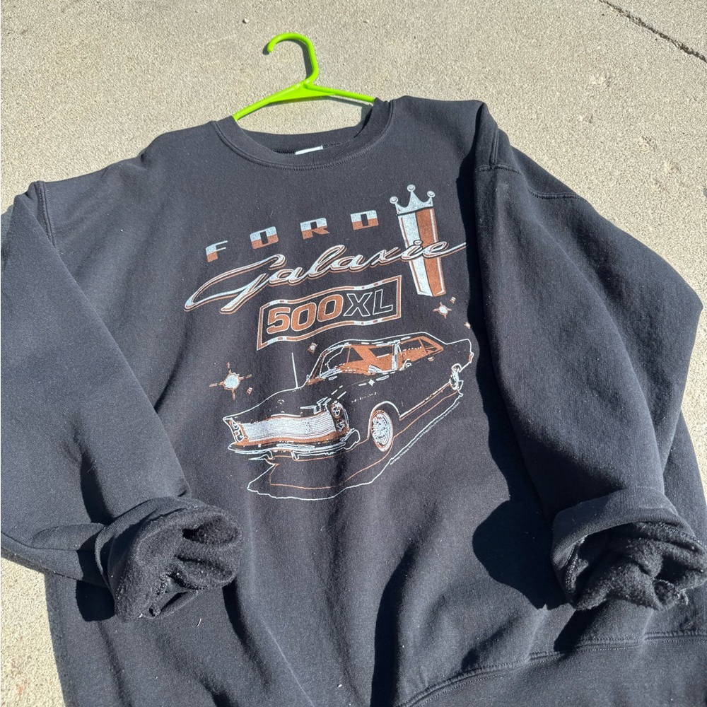 Junk Food Clothing Black Graphic Women's Sweater